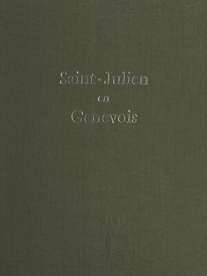 cover image of Saint-Julien-en-Genevois